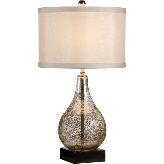 001 SR-385956 | Additional Silo | Mercury Glass Lamp by Wildwood in antique, black. Made from crystal, glass in a modern style.