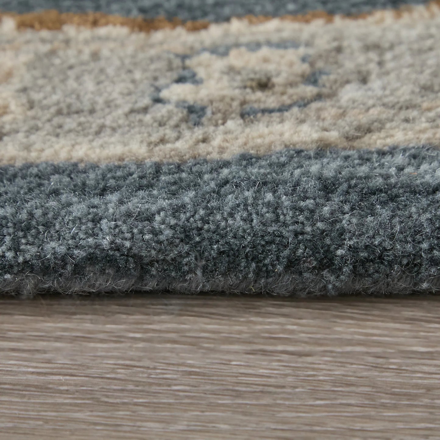 036 SI-1830605,SI-1830606,SI-1830607,SI-1830608,SI-1830609,SI-1830610 | Closeup | Rylan Transitional Oriental Rug - 8639F by Feizy in gray, ivory, red. Made from wool in a unique style.