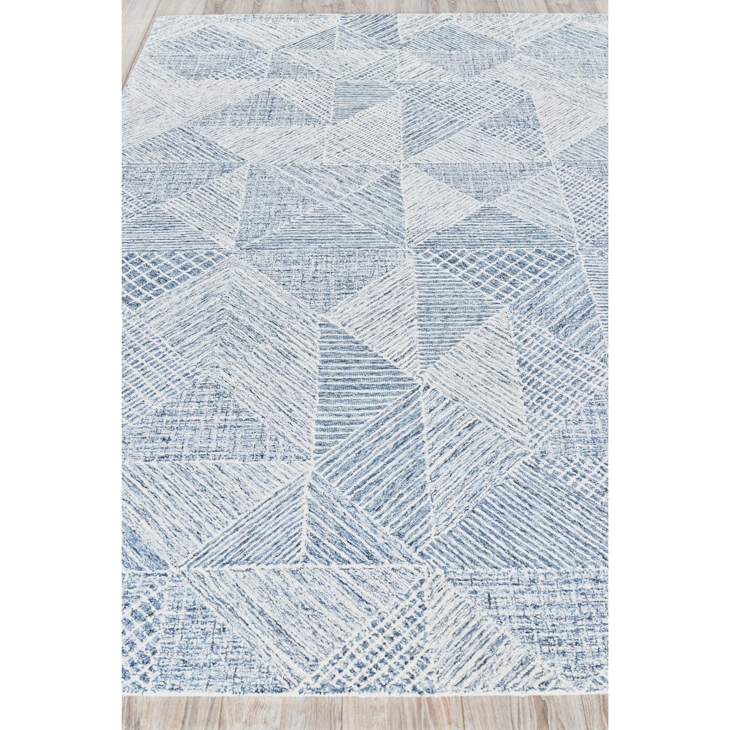 003 SI-1827500,SI-1827501,SI-1827502,SI-1827503,SI-1827504,SI-1827505 | Closeup | Caprice Rug - Navy Blue, Ivory by Exquisite Rugs in navy blue, ivory. Made from new zealand wool in a unique style.