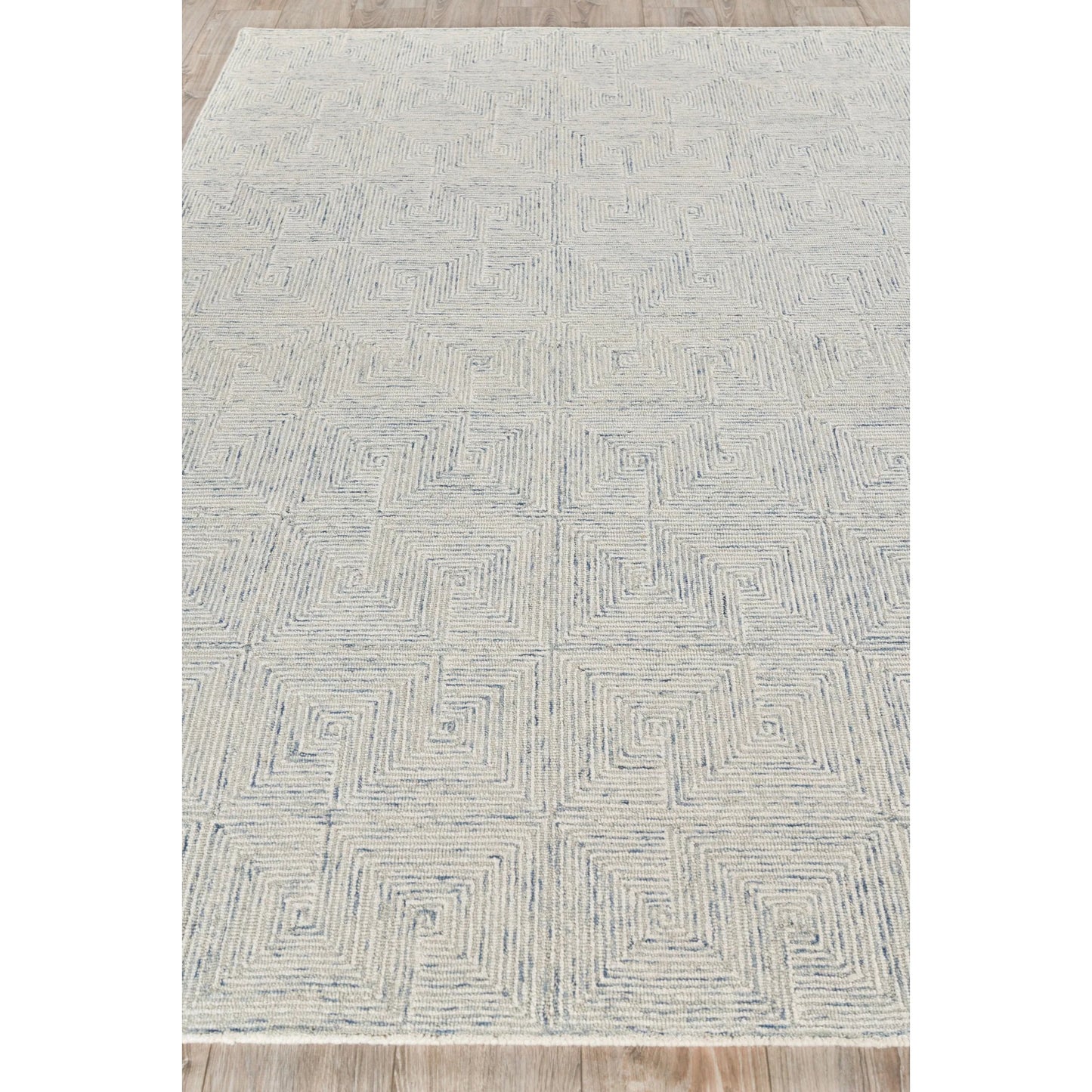 003 SI-2222133 | Additional Silo | Caprice 4771 Rug by Exquisite Rugs in light blue, ivory. Made from new zealand wool in a unique style.