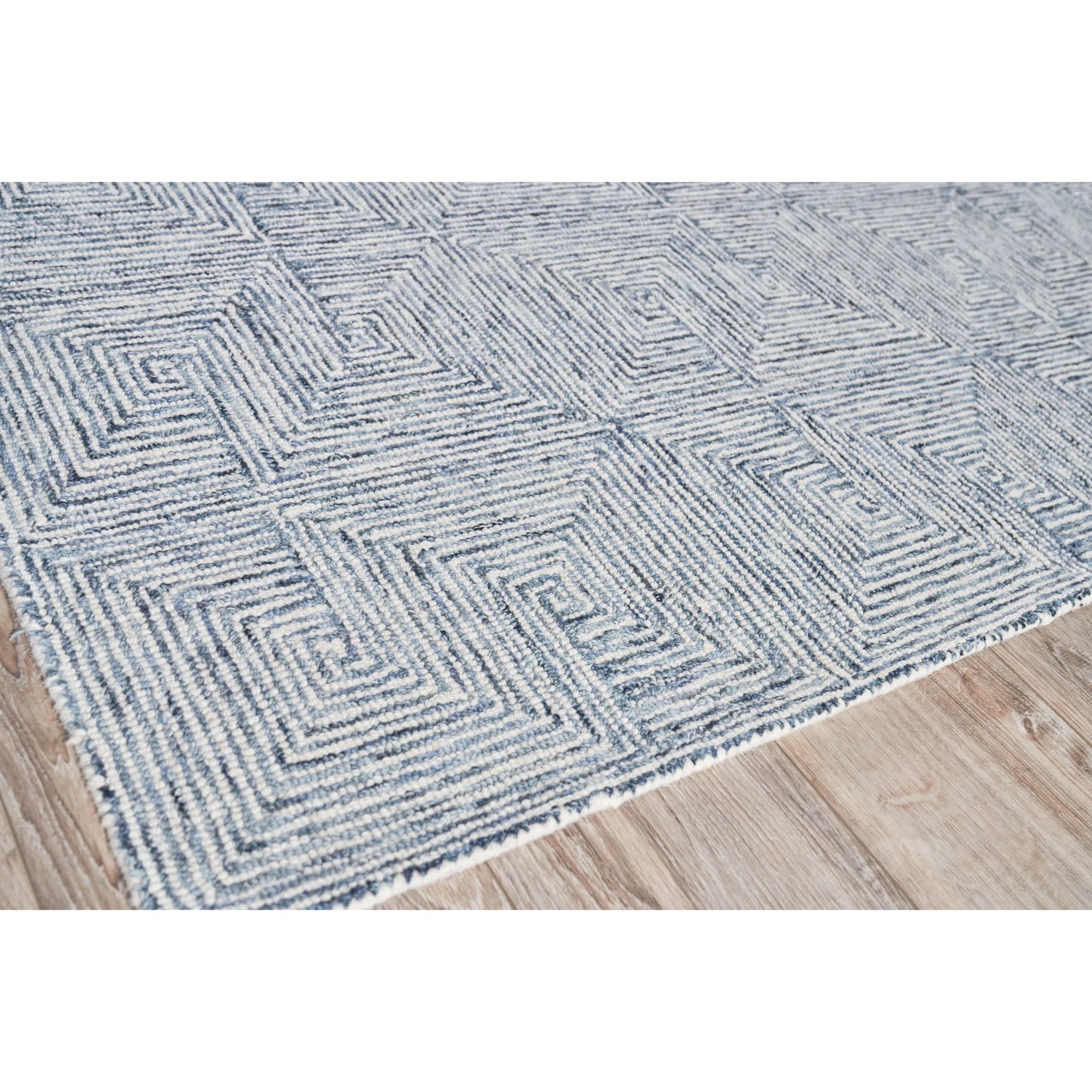 005 SI-2222136 | Additional Silo | Caprice 4774 Rug by Exquisite Rugs in blue, ivory. Made from new zealand wool in a unique style.