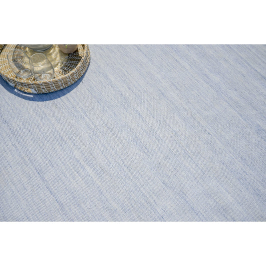 Kashmir 4850 Rug by Exquisite Rugs in light blue. Made from pet in a unique style.