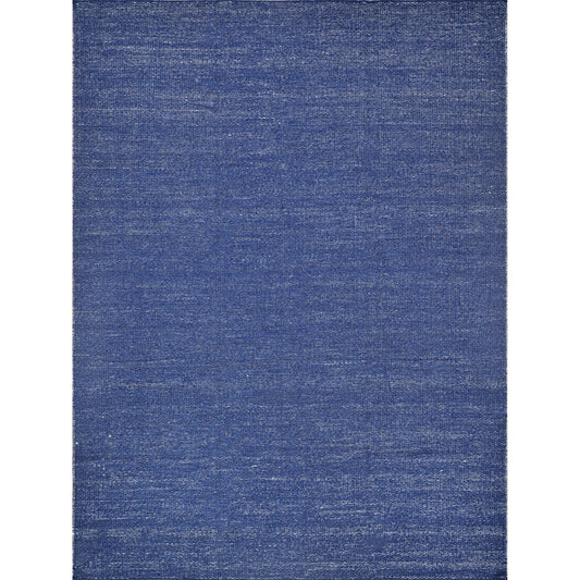 Loro 4859 Rug by Exquisite Rugs in navy. Made from pet in a unique style.