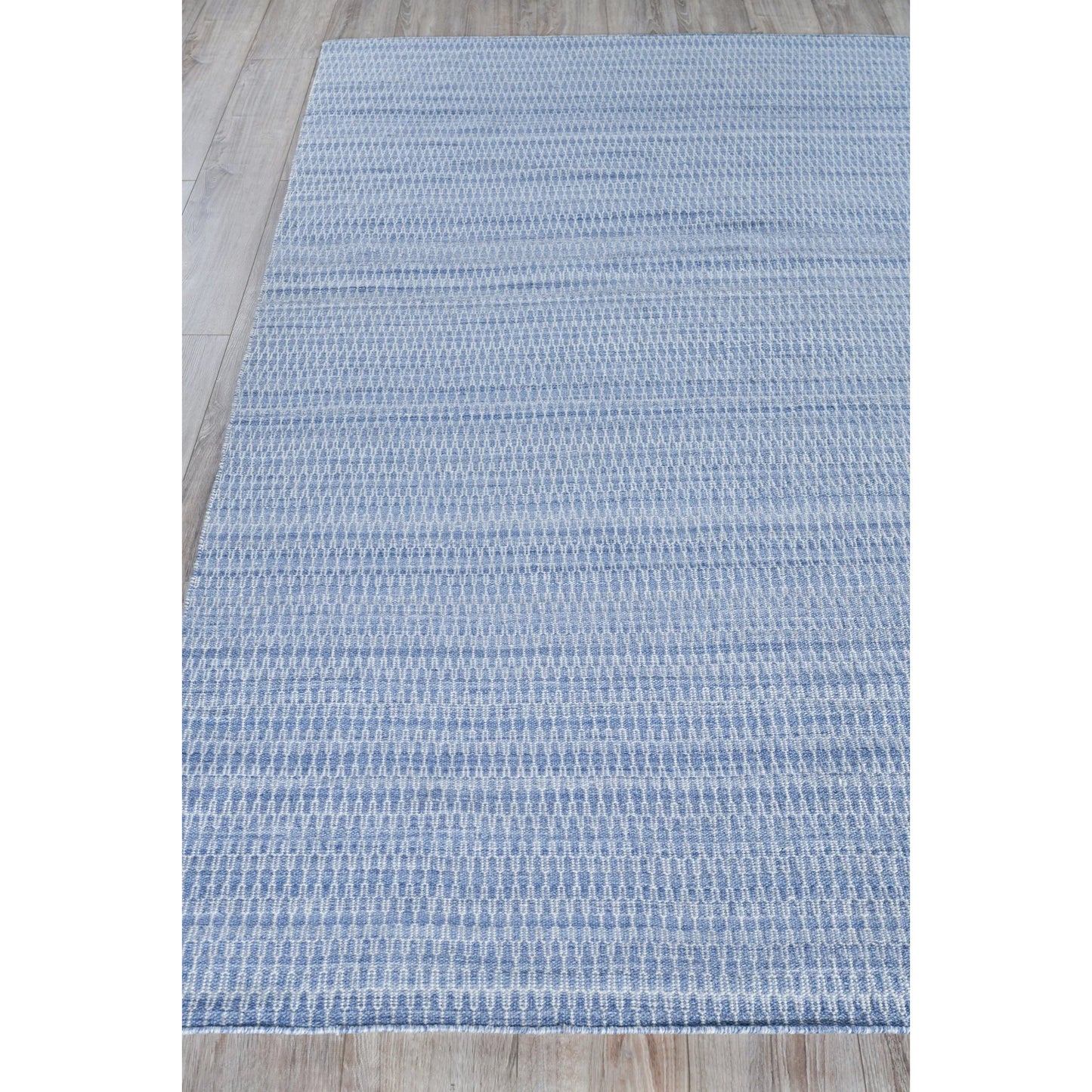 003 SI-2384290,SI-2384291 | Additional Silo | Florence 4879 Indoor/Outdoor Rug by Exquisite Rugs in light blue. Made from pet in a unique style.