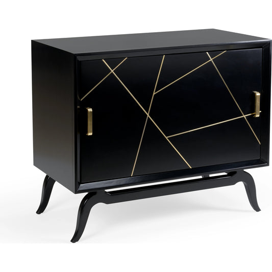 001 SR-782806 | Primary Silo | Sinatra Drinks Cabinet by Wildwood. Made from wood, brass in a modern style.