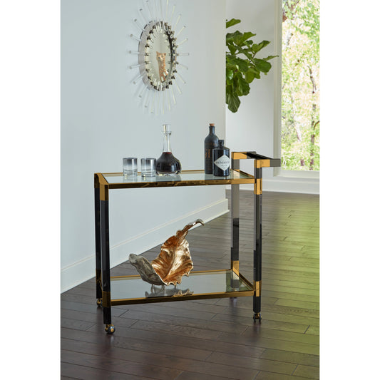 Boulevardier Bar Cart by Wildwood. Made from unique in a modern style.