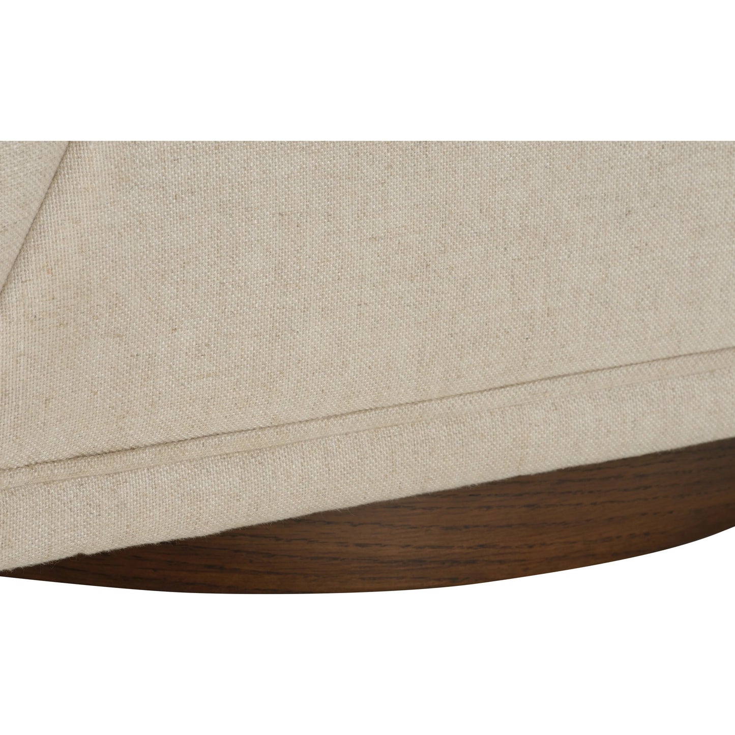 005 SI-2106220 | Closeup | Gehry Swivel Chair by Wildwood in fabric. Made from unique in a transitional style.