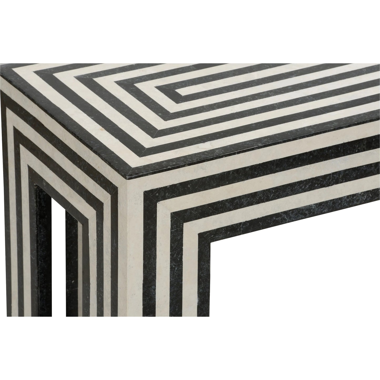 004 SI-2335295 | Additional Silo | Positano Console Table by Wildwood in black, white, cream and natural black, natural white. Made from unique in a unique style.