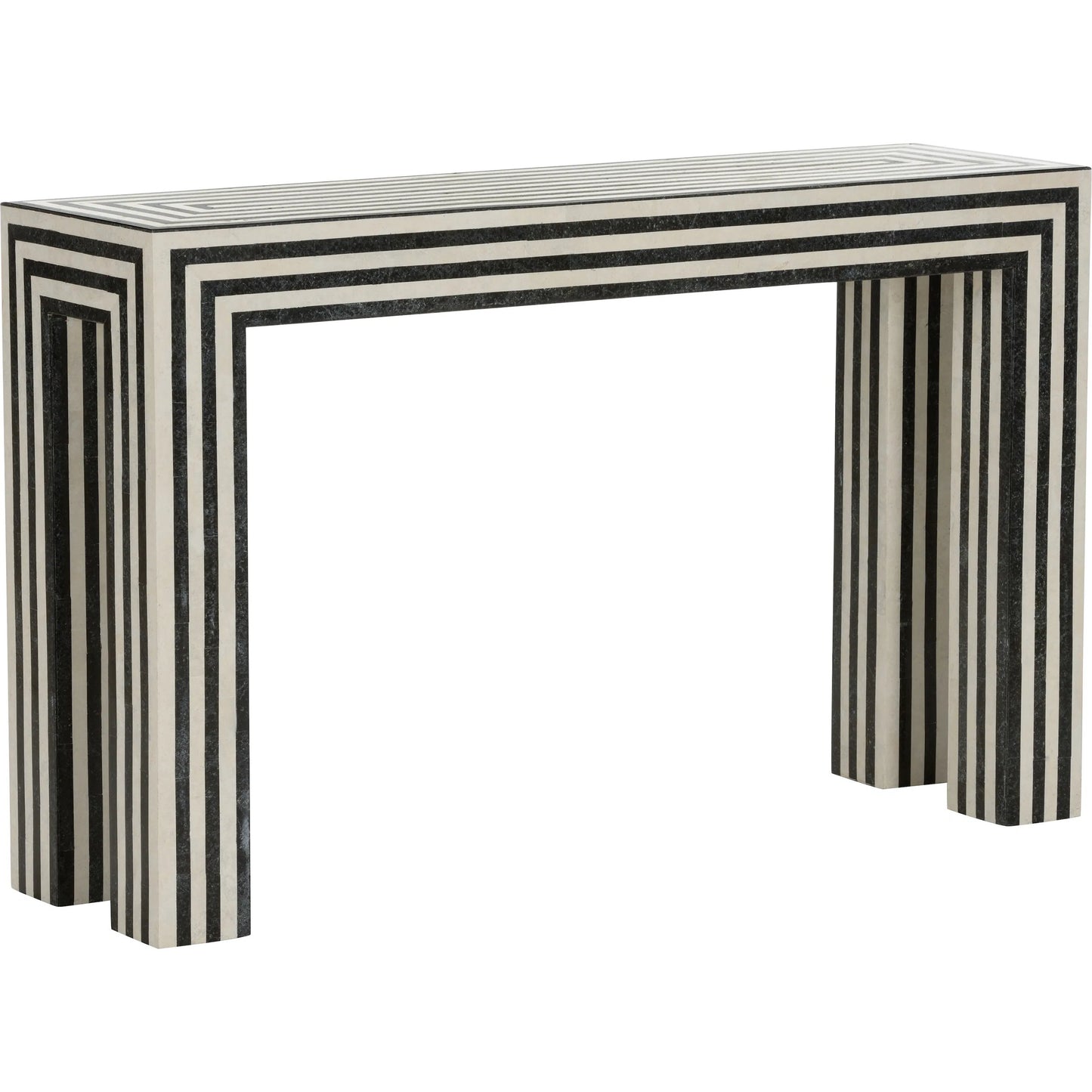 001 SI-2335295 | Primary Silo | Positano Console Table by Wildwood in black, white, cream and natural black, natural white. Made from unique in a unique style.
