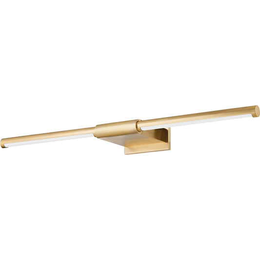 Jerome 1 Light Picture Light by Hudson Valley. Made from brass in a modern style.