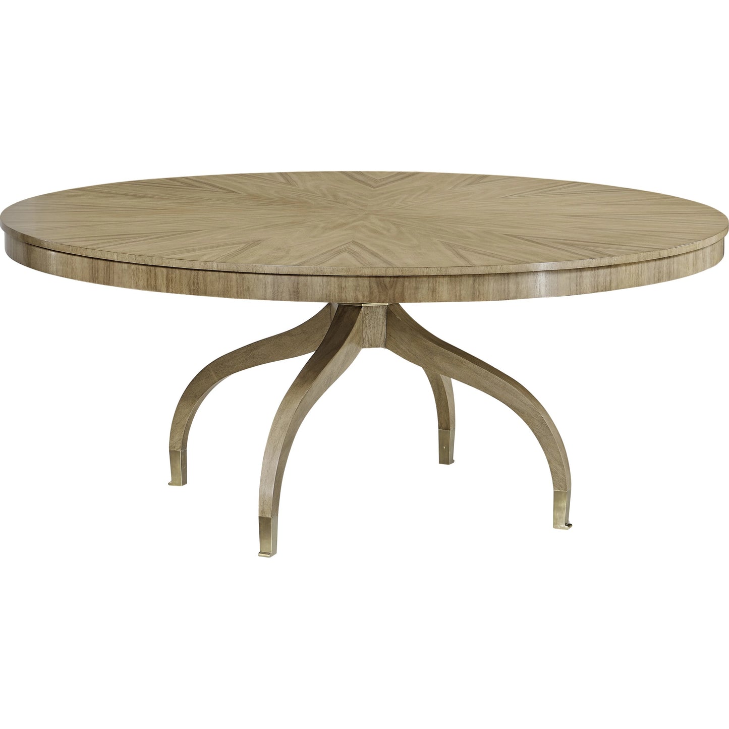 001 SR-846005 | Additional Silo | Buckingham Round Bleached Walnut Dining Table by Jonathan Charles in brown and bleached walnut. Made from walnut in a transitional style.
