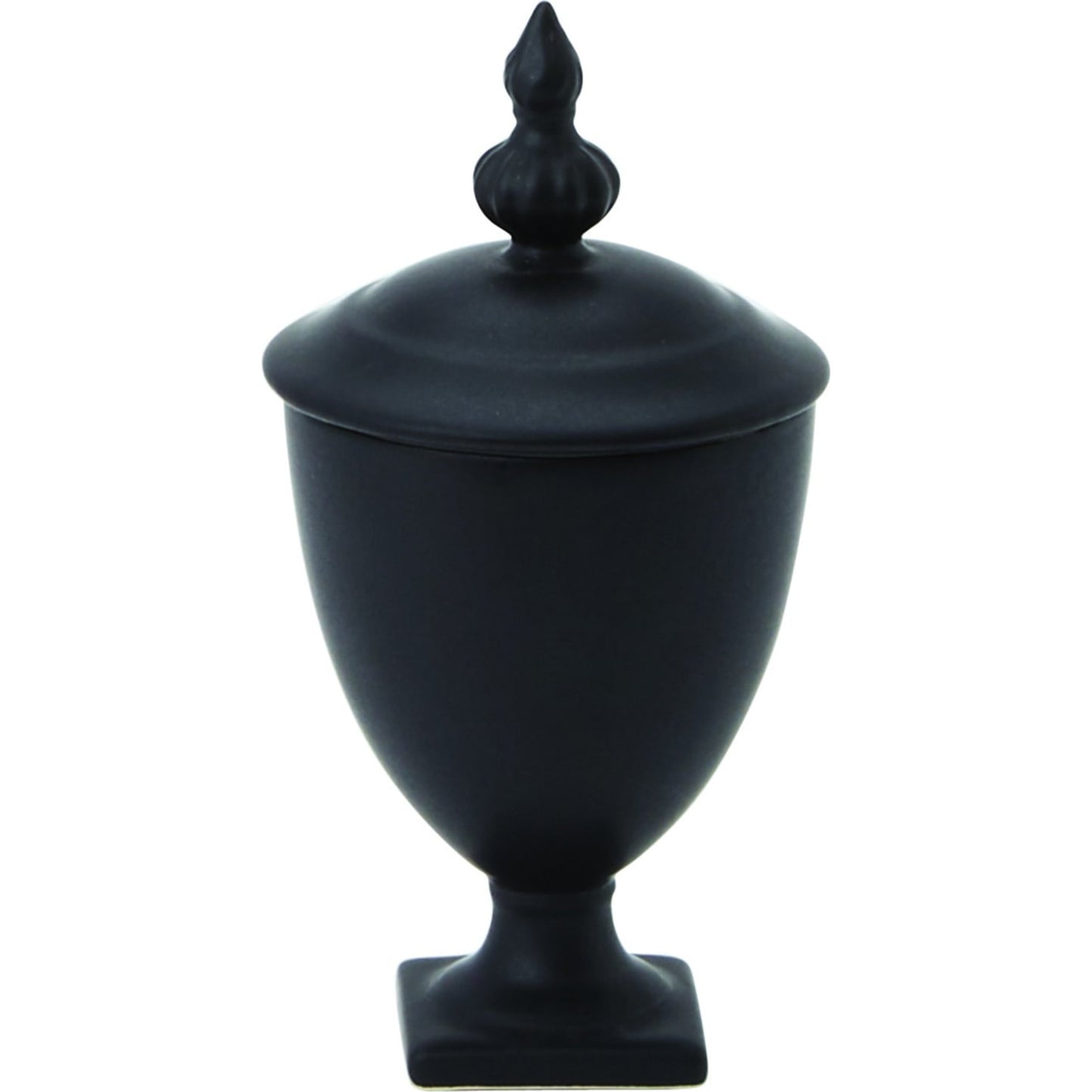 001 SR-700798 | Primary Silo | Beaufort Mini Urn by Global Views in bronze. Made from porcelain in a transitional style.