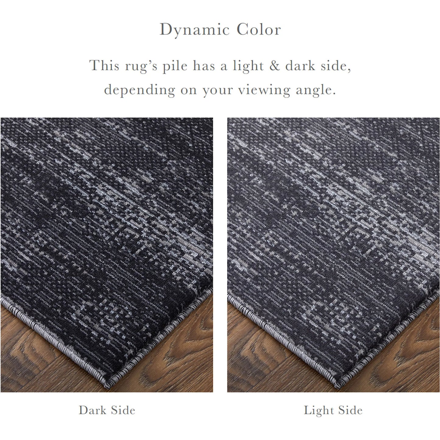 033 SI-2238359,SI-2238360,SI-2238361,SI-2238362,SI-2238363,SI-2259633 | Closeup | Deja Solid Rug - DJA39PJF by Feizy. Made from polypropylene, polyester in a unique style.