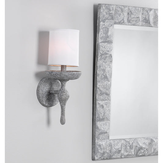 Concord Wall Sconce by Jamie Young. Made from steel, plaster in a transitional style.