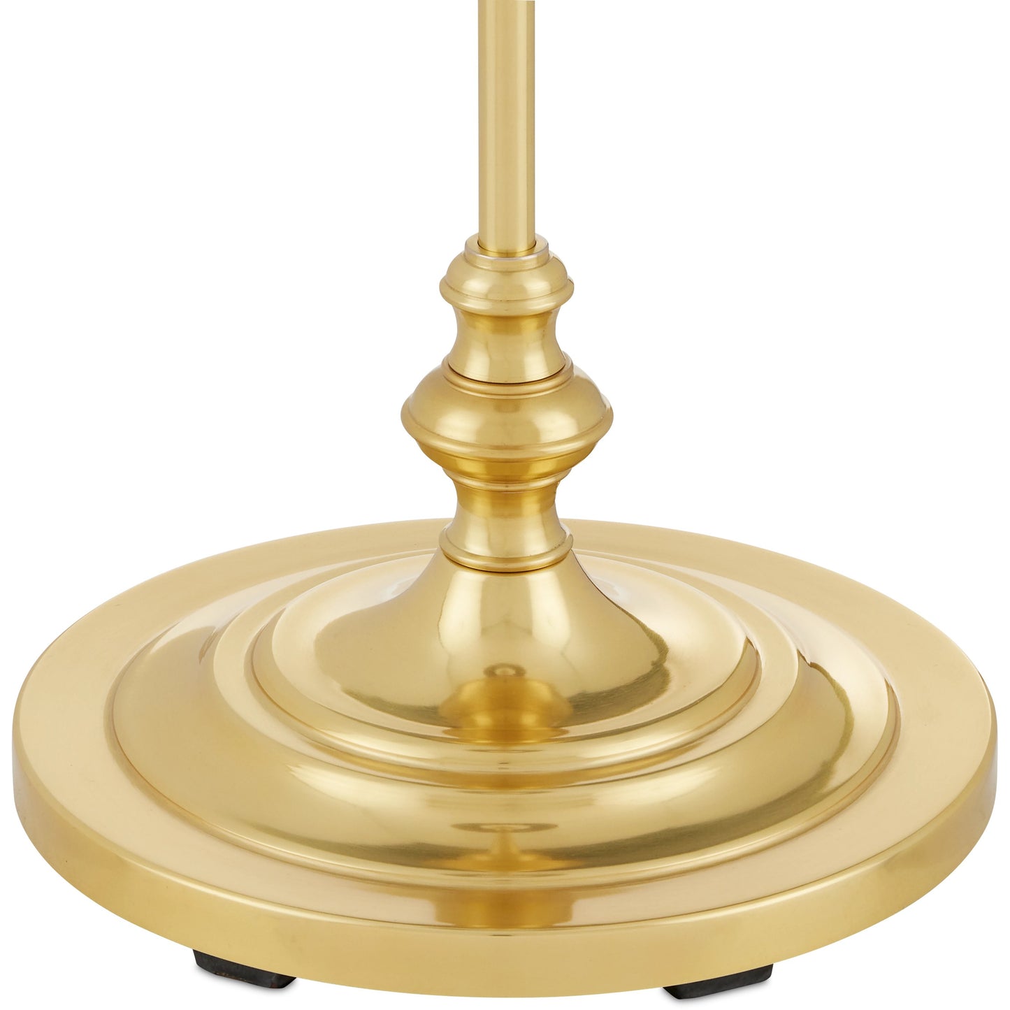 004 SI-2133901 | Additional Silo | Deauville Floor Lamp by Currey and Company in polished brass, natural. Made from metal, seagrass in a cottage & farmhouse style.
