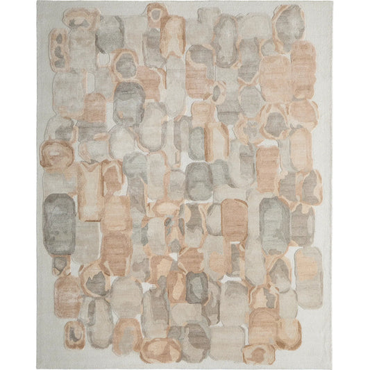001 SI-2518408,SI-2518409,SI-2518410,SI-2518411,SI-2518412 | Primary Silo | Kendall KDL8A61F Rug by Feizy in tan, gray, ivory. Made from viscose, wool in a unique style.
