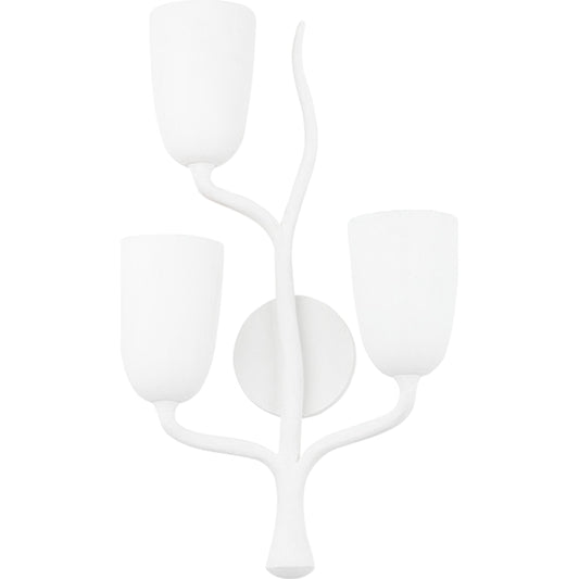 Vine Wall Sconce by Hudson Valley. Made from steel in a eclectic & global style.