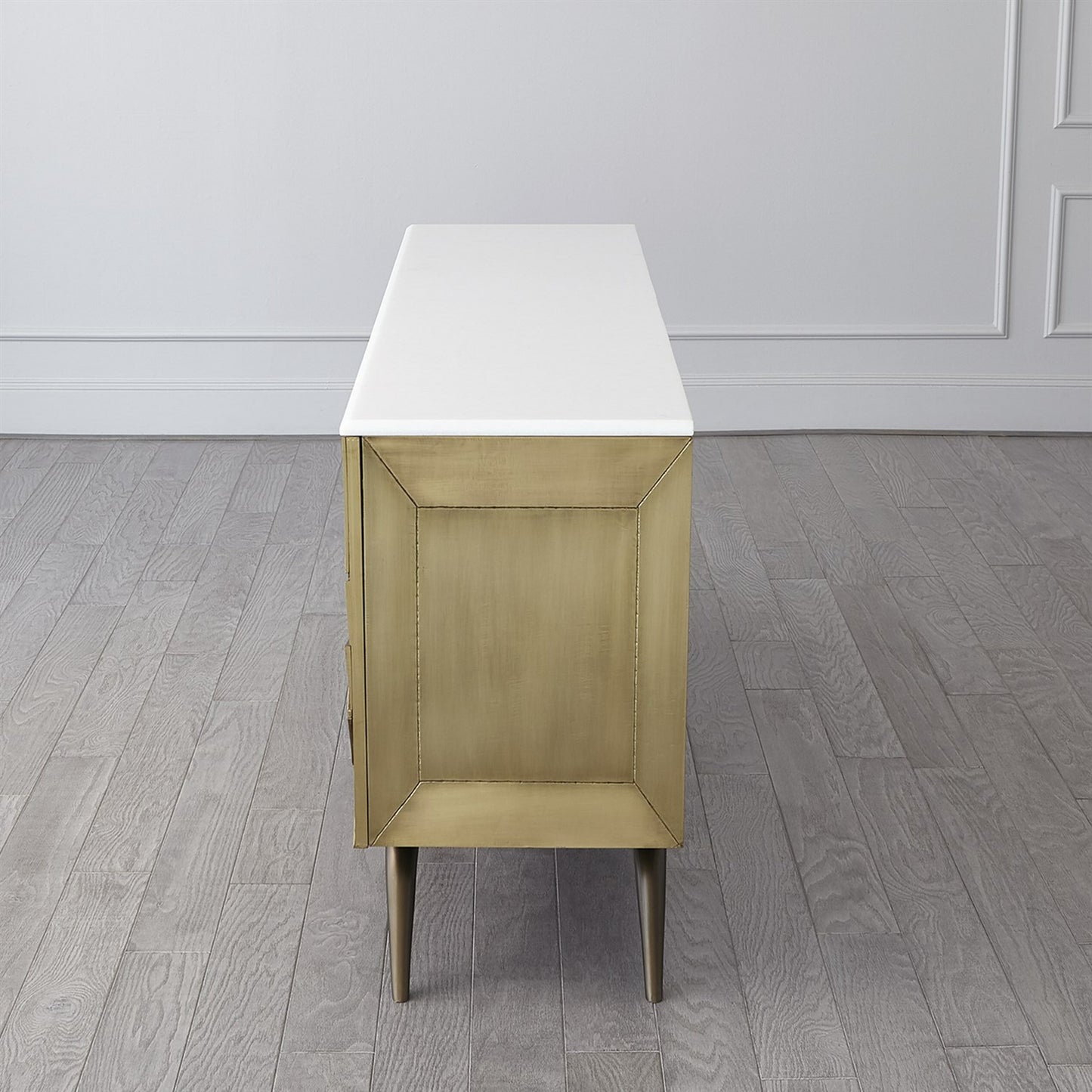 022 SR-940077 | Unknown | Triangle Cabinet by Global Views. Made from unique in a modern style.
