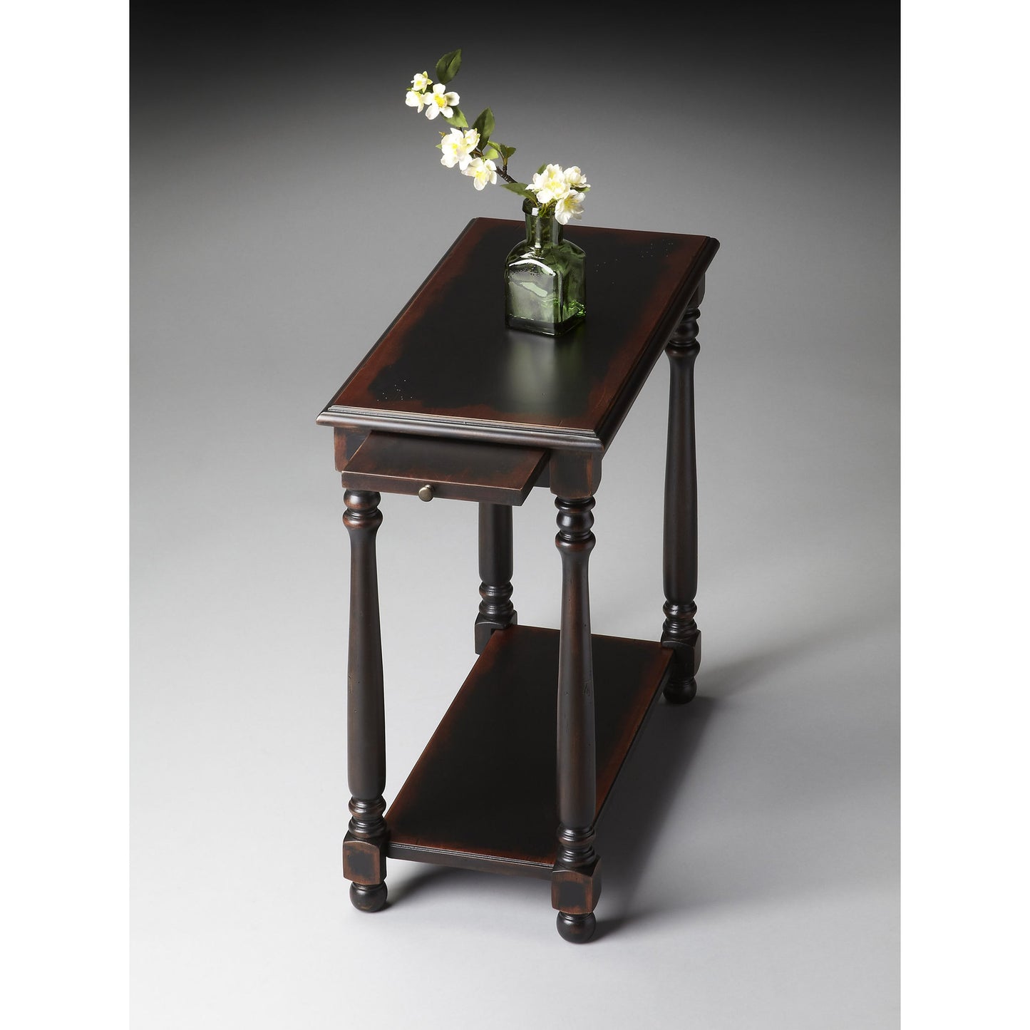 013 O-BUTLER-5017250 | Additional Silo | Devane Chairside Table by Butler Specialty Company. Made from unique in a traditional style.