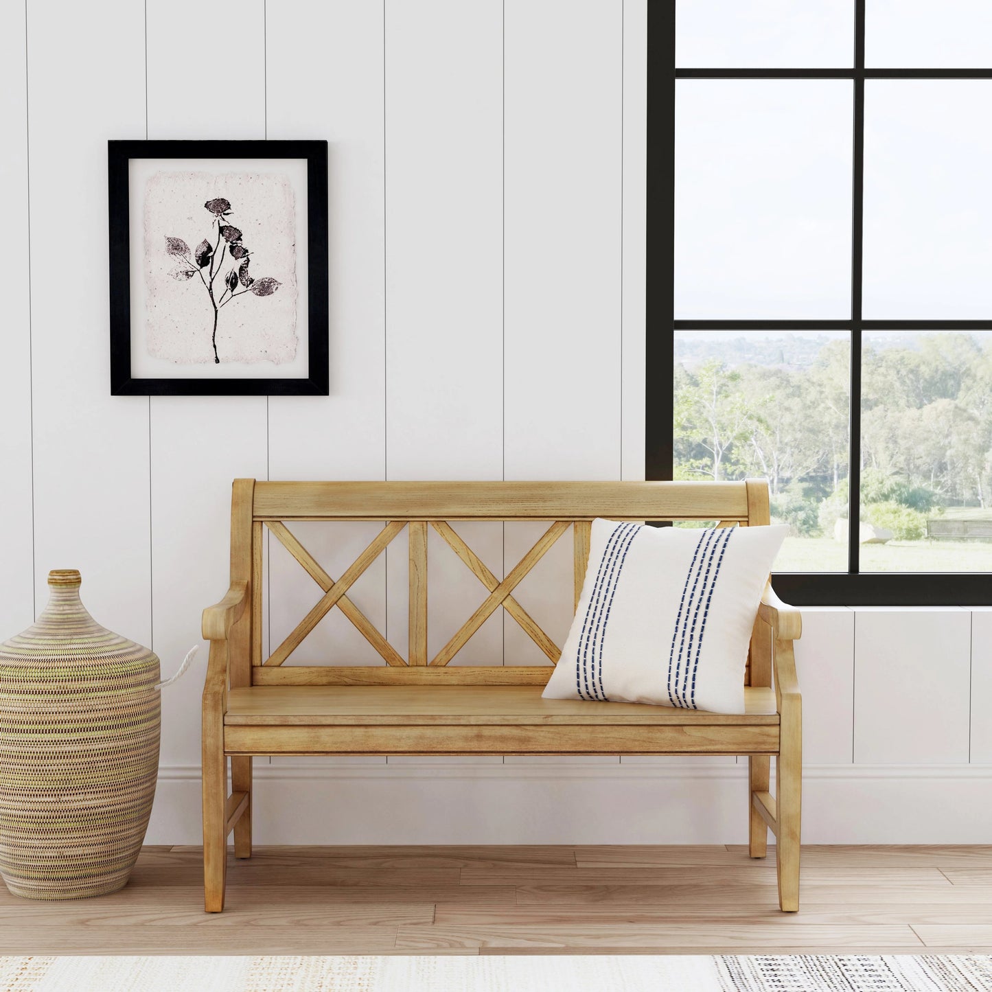 010 SI-2077715 | Lifestyle | Gerrit Bench by Butler Specialty Company. Made from unique in a traditional style.