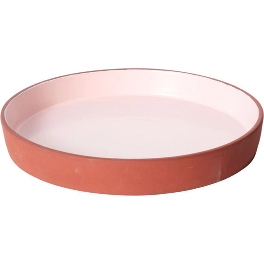 Avila Tray by Accent Decor in terracotta. Made from ceramic in a modern style.