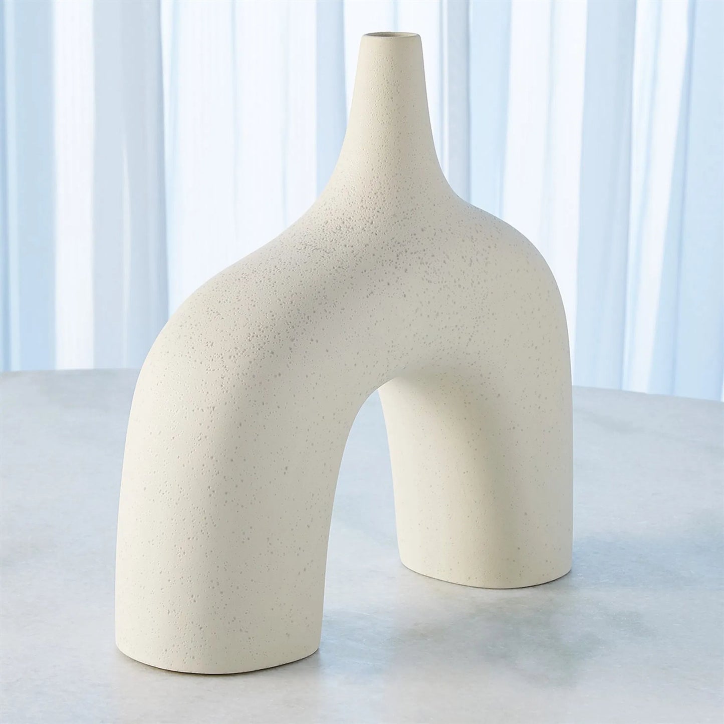 013 SR-893238,SR-893239 | Unknown | Stretch Vase by Global Views. Made from earthenware in a eclectic & global style.