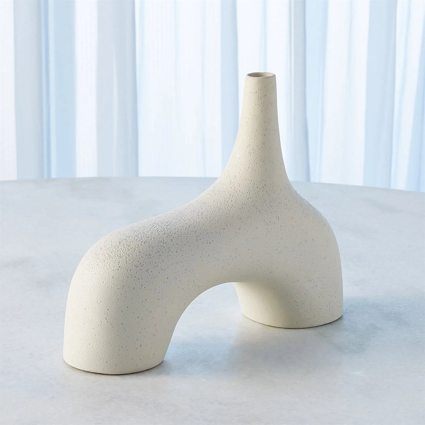 014 SR-893238,SR-893239 | Unknown | Stretch Vase by Global Views. Made from earthenware in a eclectic & global style.