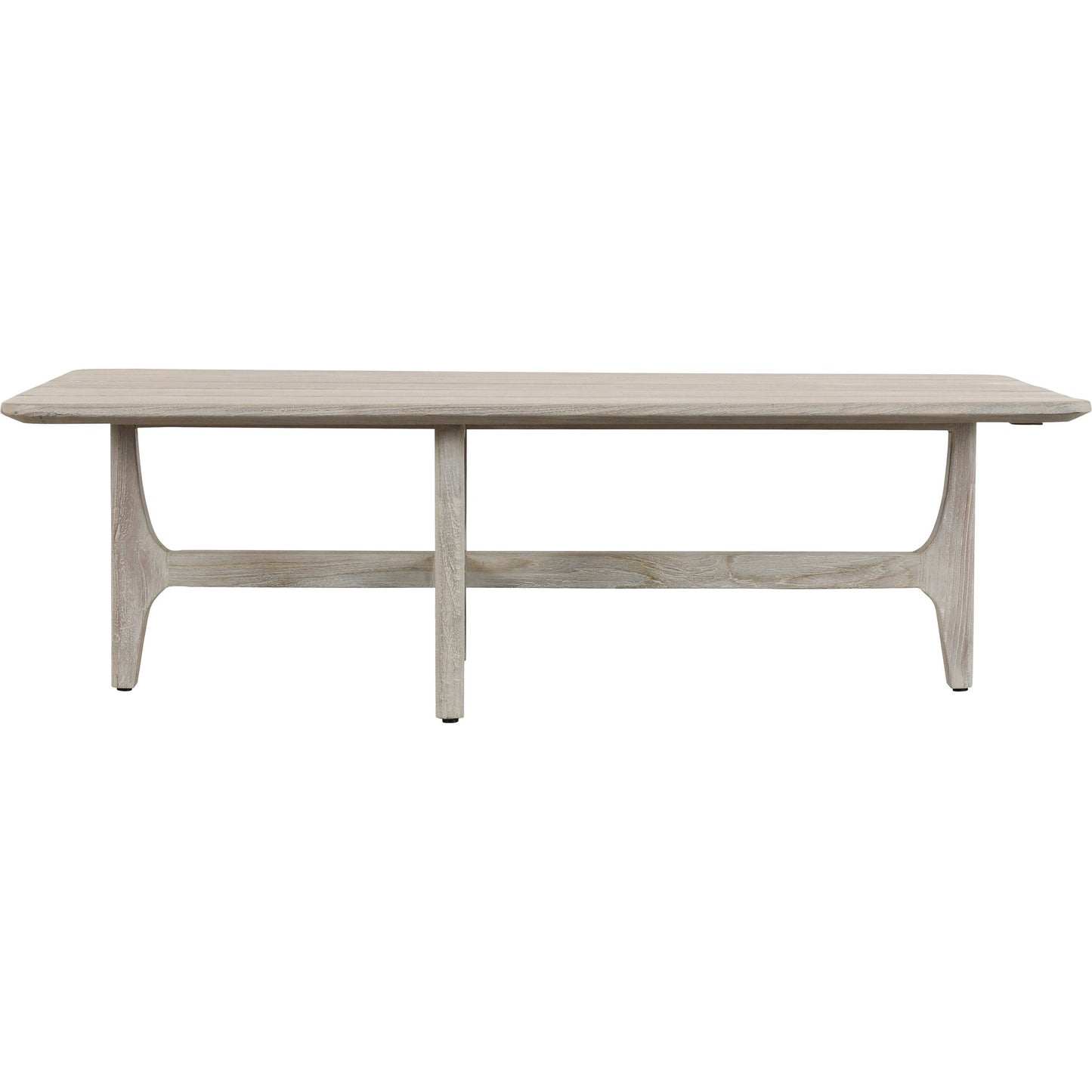 002 SI-2078714 | Additional Silo | Dawn Outdoor Coffee Table by Classic Home in gray matte. Made from teak wood in a modern style.