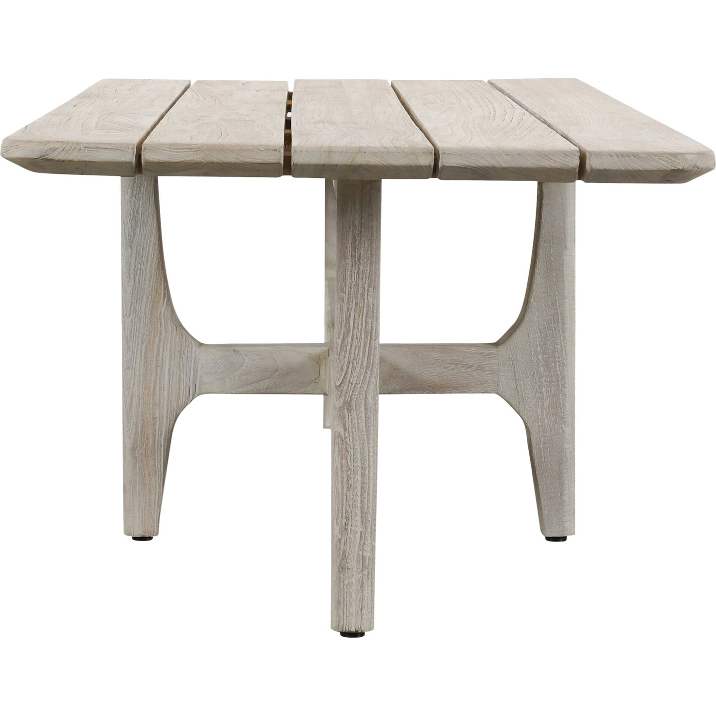 003 SI-2078714 | Additional Silo | Dawn Outdoor Coffee Table by Classic Home in gray matte. Made from teak wood in a modern style.