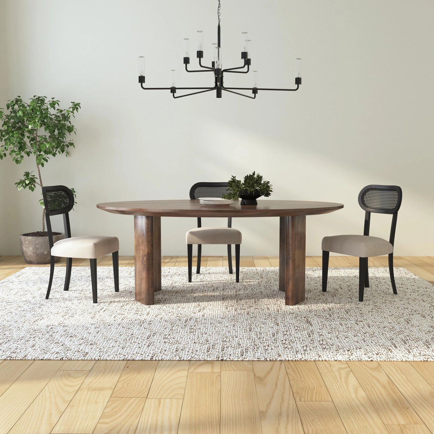 004 SI-2160255 | Additional Silo | Norwood Mango Wood Dining Table by Classic Home in brown. Made from mango wood in a modern style.