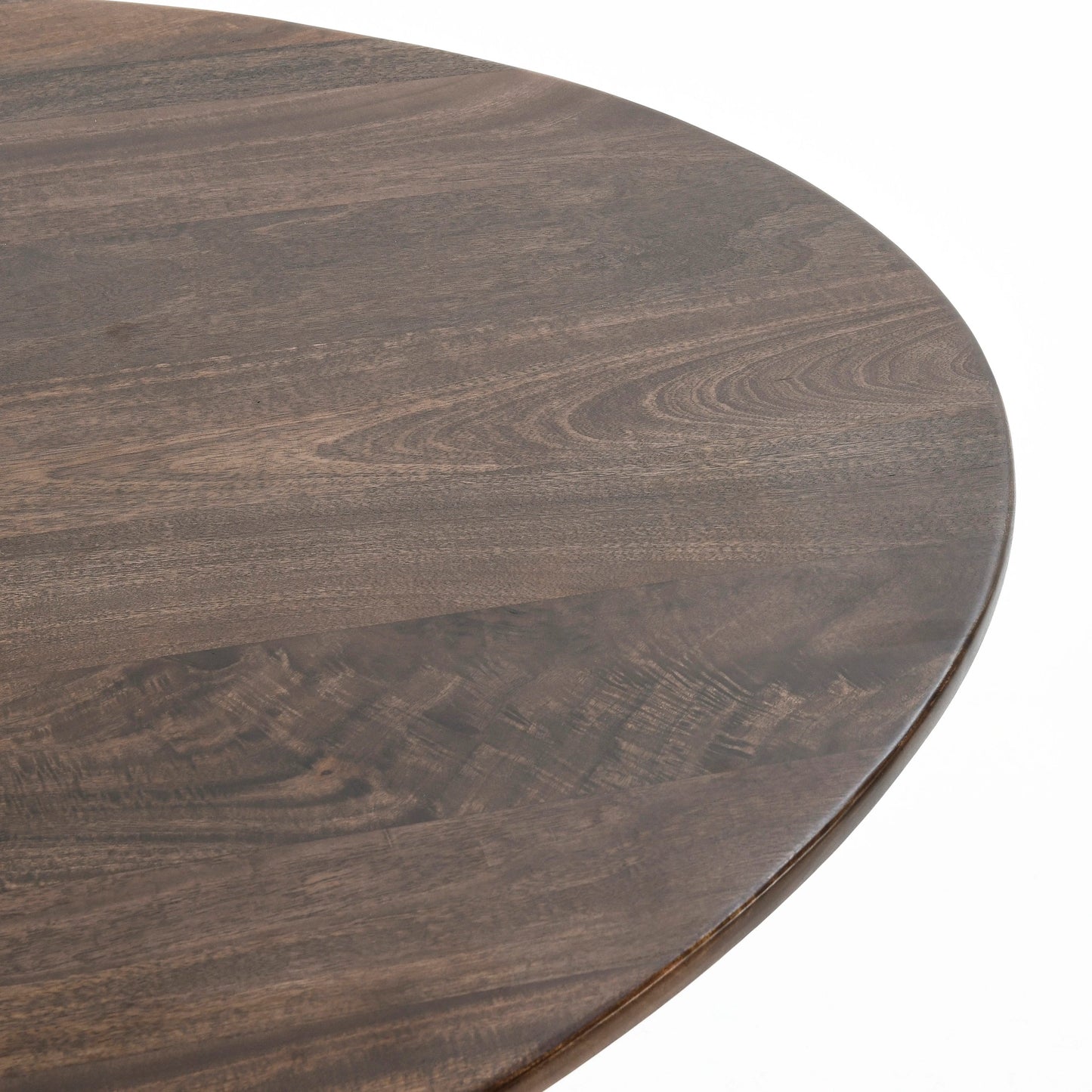 005 SI-2160255 | Closeup | Norwood Mango Wood Dining Table by Classic Home in brown. Made from mango wood in a modern style.
