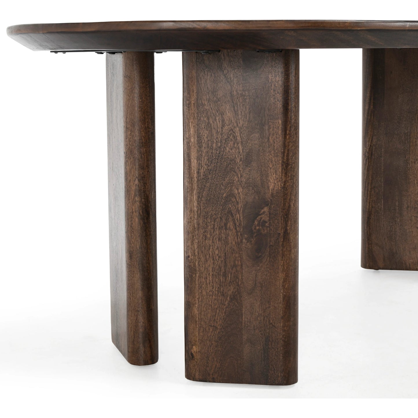 007 SI-2160255 | Closeup | Norwood Mango Wood Dining Table by Classic Home in brown. Made from mango wood in a modern style.