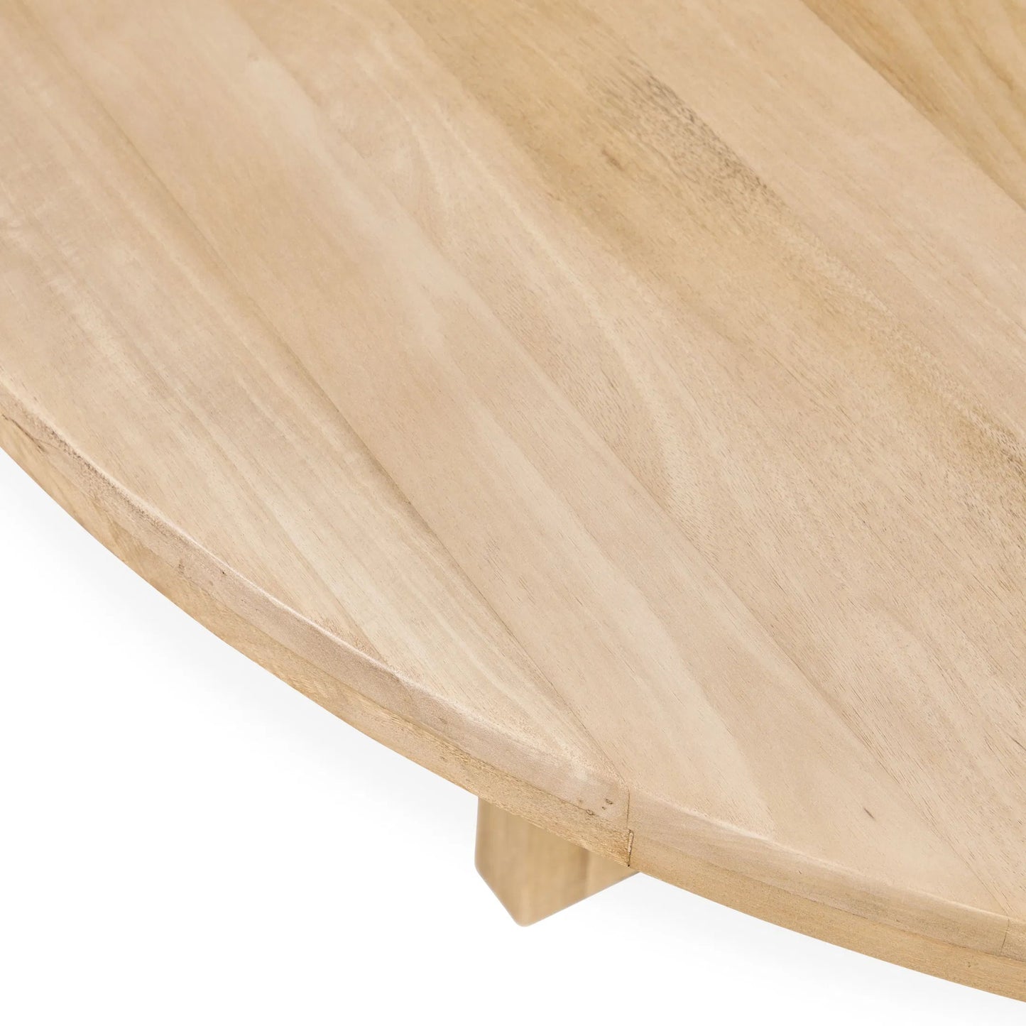 007 SI-2353713 | Closeup | Laguna Mango Wood Round Dining Table by Classic Home. Made from mango wood in a unique style.