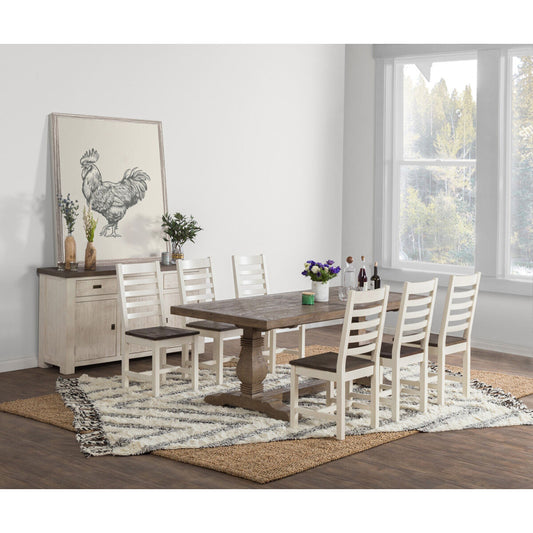 Quincy Dining Table by Kosas Home. Made from unique in a cottage & farmhouse style.