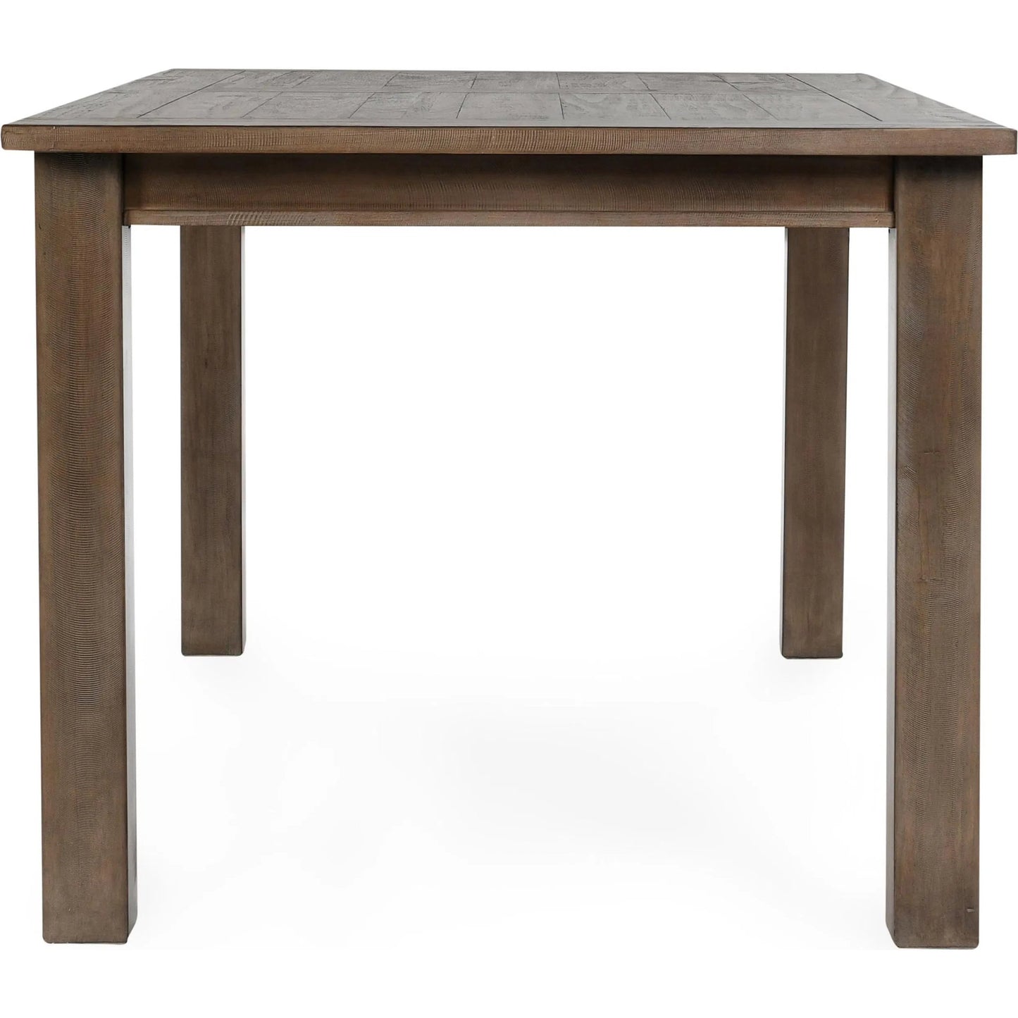 003 SR-897691 | Additional Silo | Driftwood Dining Table by Kosas Home in desert gray. Made from reclaimed pine wood in a rustic style.