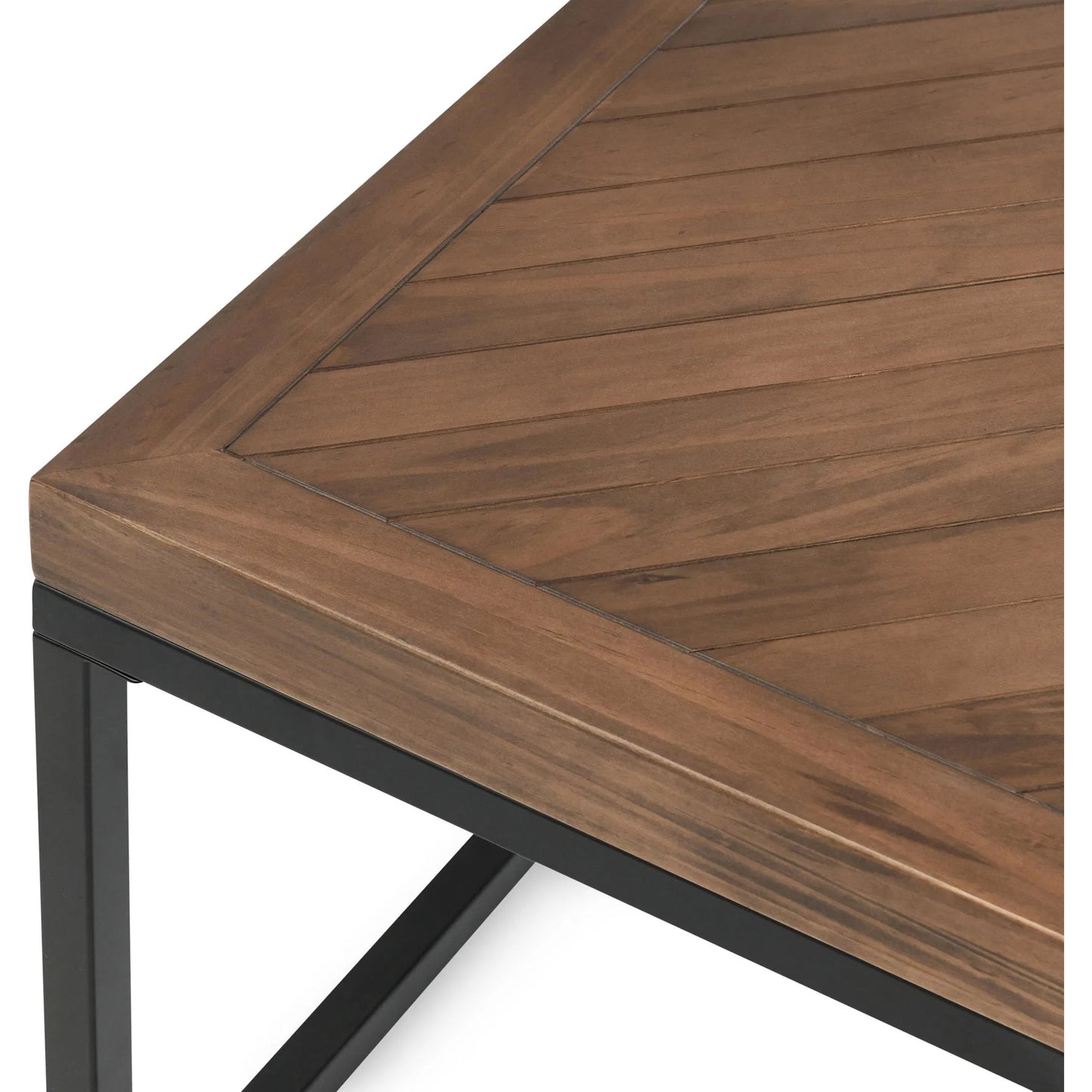 003 SI-1790068 | Closeup | Chantel Coffee Table by Kosas Home in pine. Made from pine wood in a modern style.