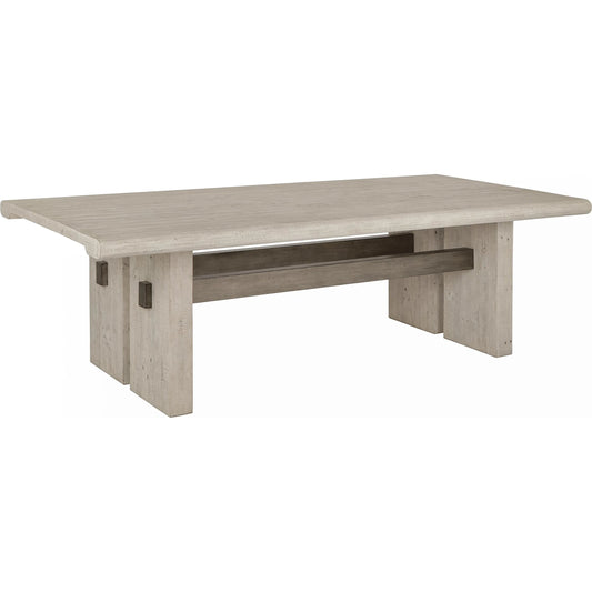 001 SI-2249234 | Primary Silo | Larson Reclaimed Pine Wood Dining Table by Classic Home in white. Made from reclaimed pine pallet skin in a transitional style.