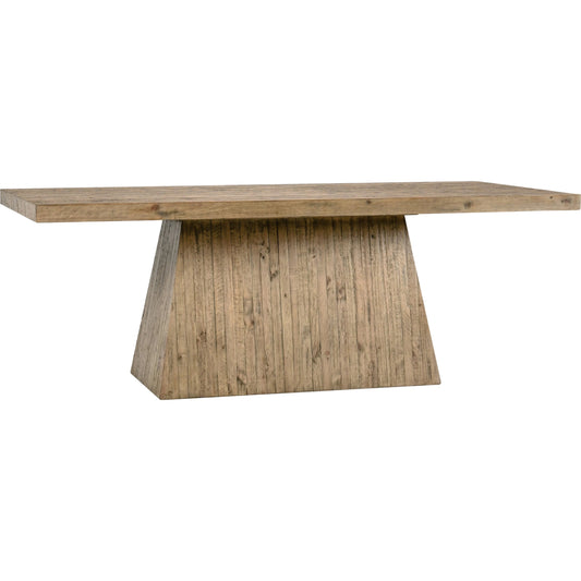 Montana Dining Table by Classic Home in natural. Made from reclaimed pine in a modern style.