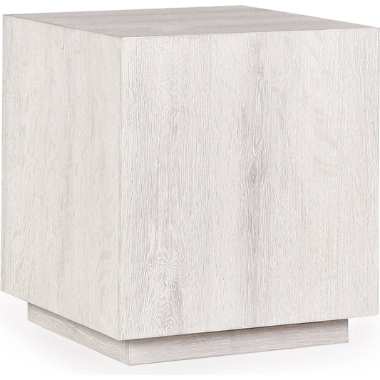 Layne Square End Table by Classic Home. Made from oak veneer in a modern style.