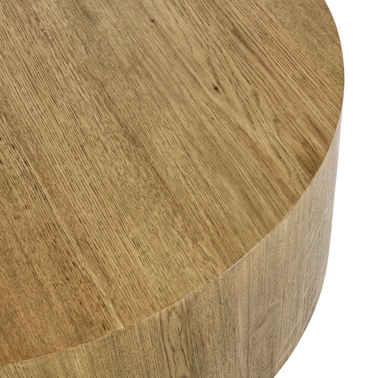 004 SI-2160278 | Additional Silo | Layne Round Coffee Table by Classic Home. Made from oak veneer in a modern style.