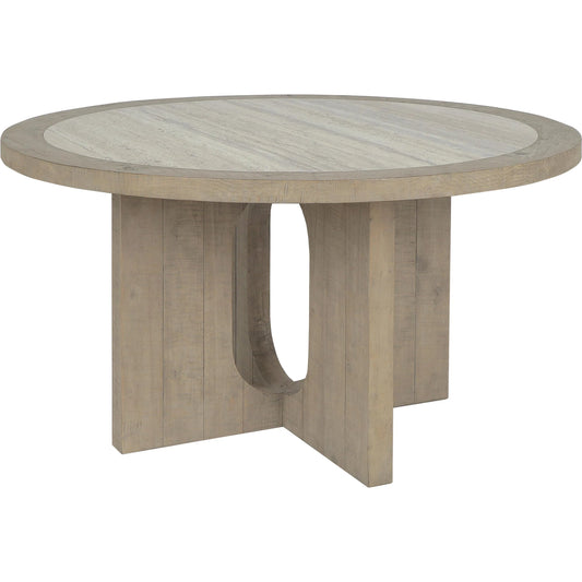 Talbot 55" Reclaimed Solid Wood Dining Table by Classic Home in natural. Made from unique in a transitional style.