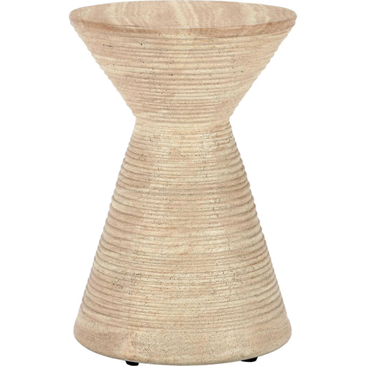 Fern Concrete Outdoor Accent Table by Classic Home. Made from unique in a transitional style.