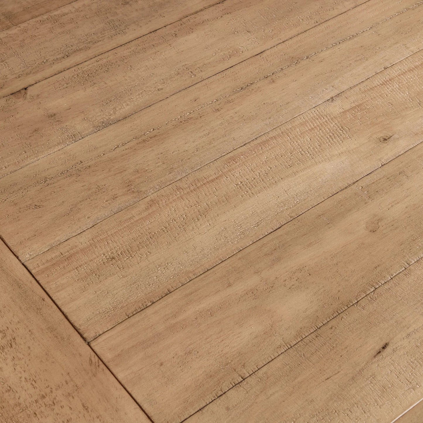 021 SI-2353722 | Lifestyle | Allegra Reclaimed Pine Wood Dining Table by Kosas Home in natural. Made from reclaimed pine in a unique style.