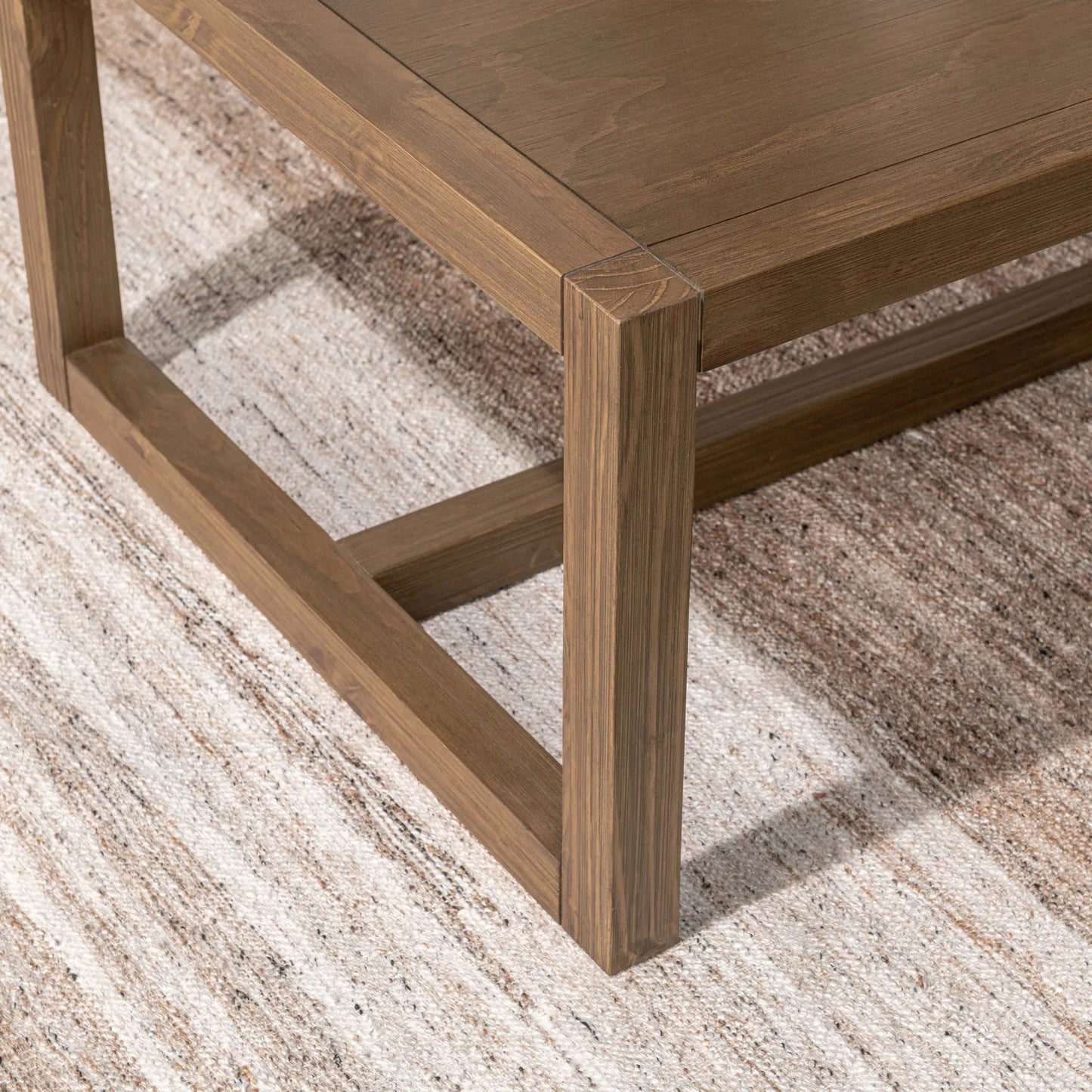 017 SI-2388548 | Lifestyle | Fenmore Coffee Table by Kosas Home. Made from pine wood in a unique style.