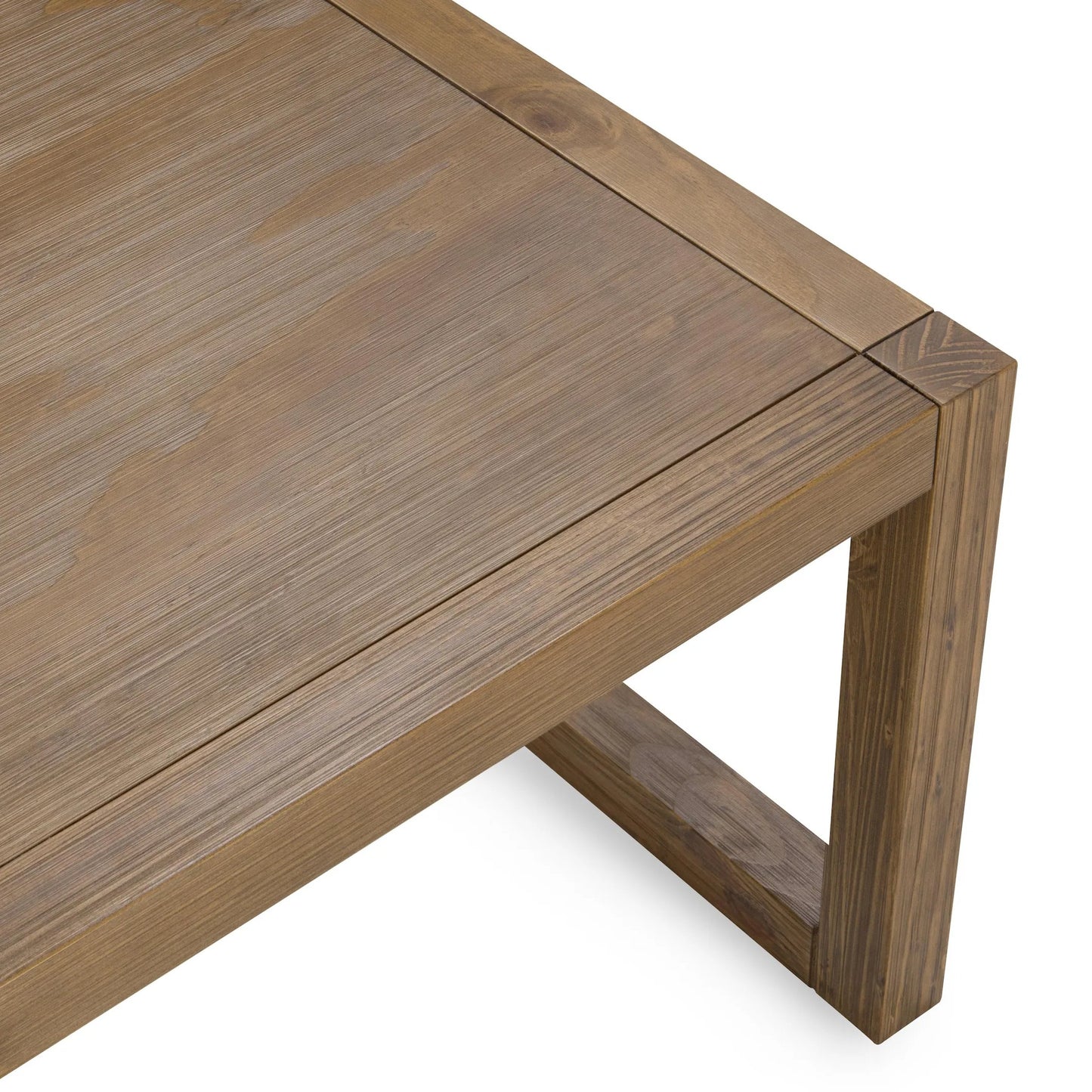 011 SI-2388548 | Closeup | Fenmore Coffee Table by Kosas Home. Made from pine wood in a unique style.