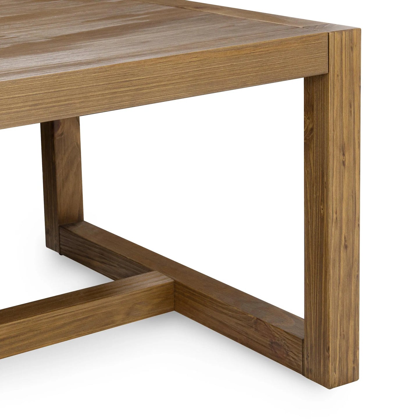 010 SI-2388548 | Closeup | Fenmore Coffee Table by Kosas Home. Made from pine wood in a unique style.
