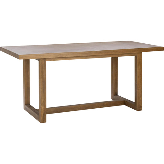 009 SI-2537781 | Primary Silo | Fenmore Dining Table by Kosas Home in honey brown. Made from pine wood in a modern style.