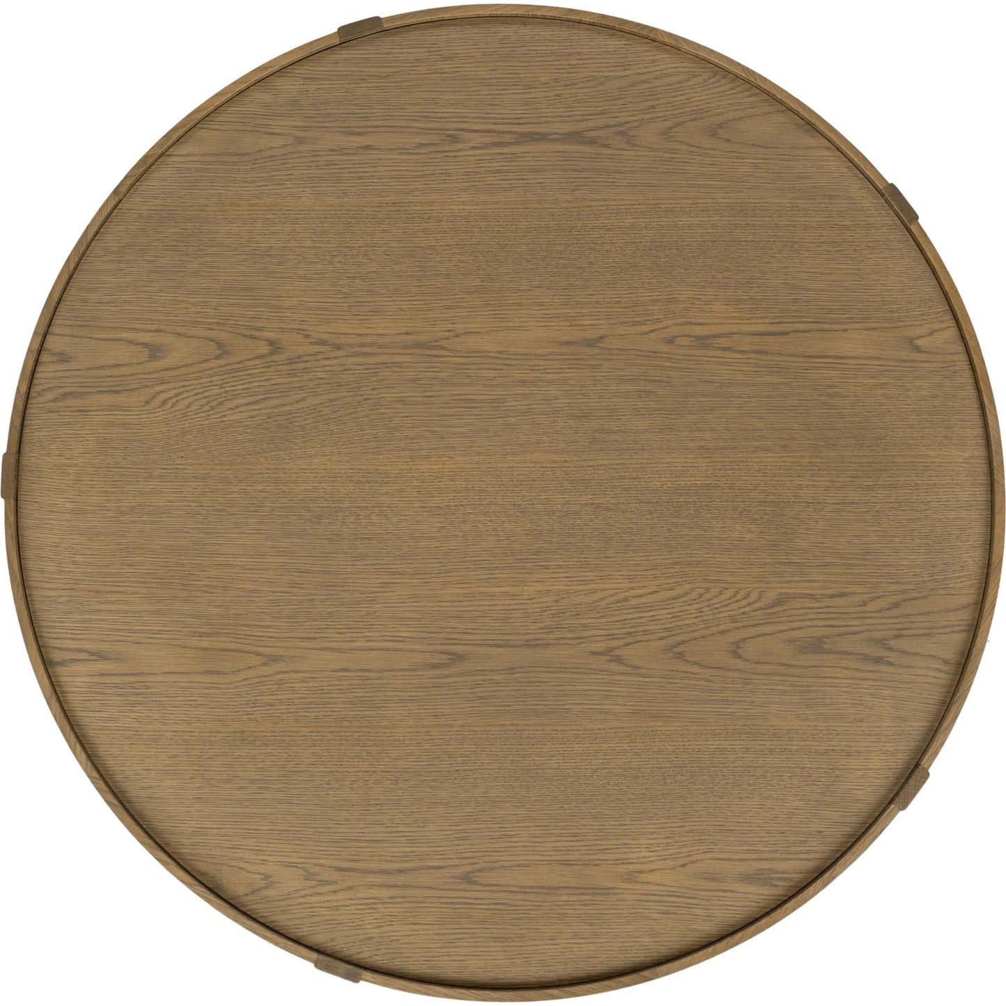 002 SI-2388523 | Additional Silo | Devin Oak Wood Round Coffee Table by Classic Home in natural. Made from oak veneer, oak wood, cane in a unique style.