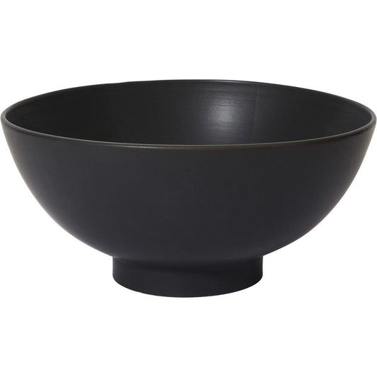 Fortis Bowl by Accent Decor in black. Made from ceramic in a modern style.