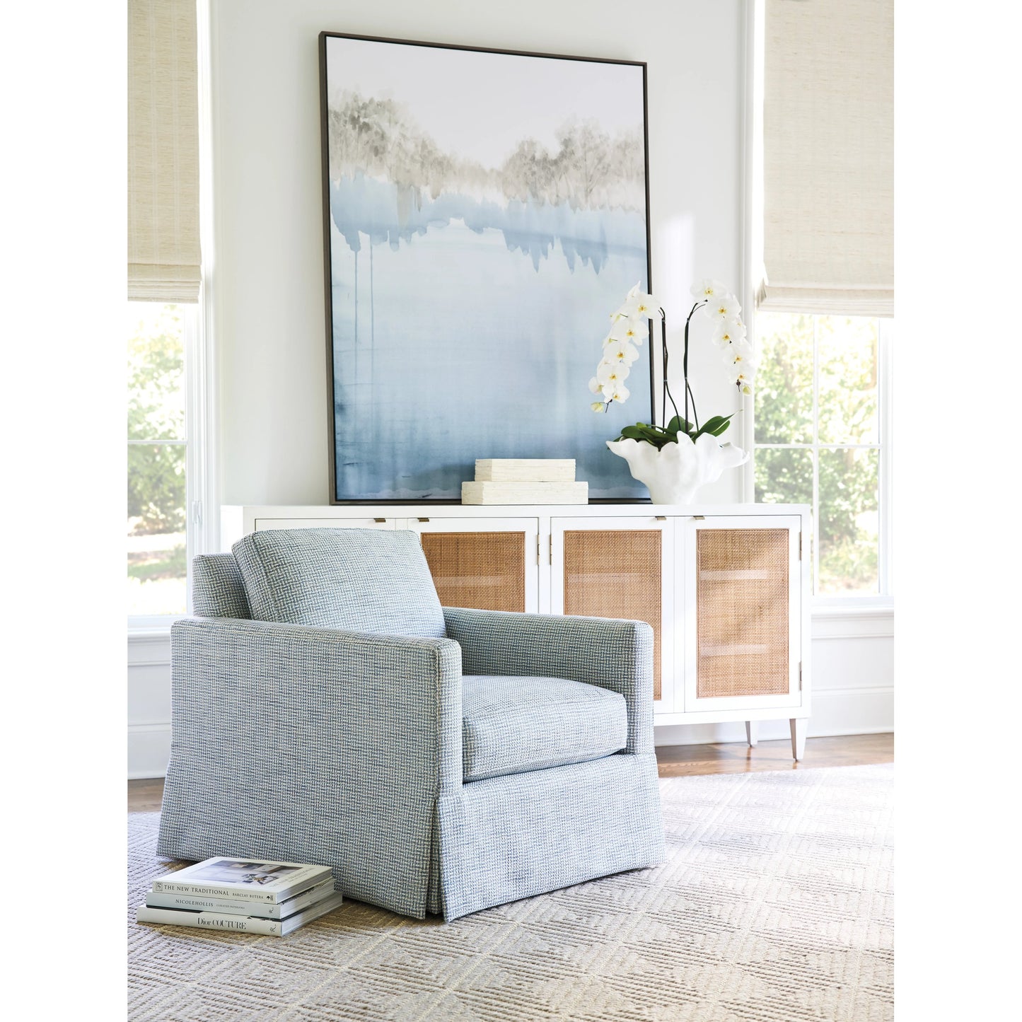 003 SI-1962958 | Lifestyle | Beach Club Chair by Lexington in gray. Made from unique in a transitional style.